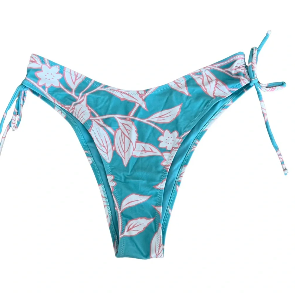 CUPSHE Floral Swim Bottom Size Large Tropical NWT